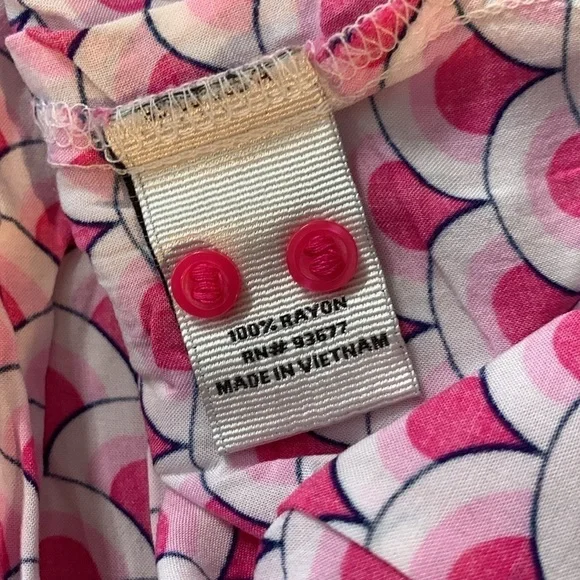 Stylus Pink Blouse Retro Size XL EUC - Picture 3 of 5